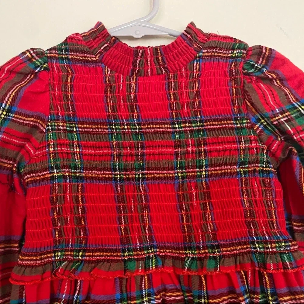 Wonder Nation Smocked Holiday Dress